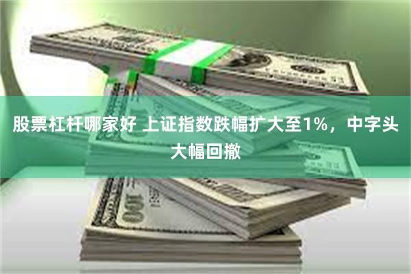 股票杠杆哪家好 上证指数跌幅扩大至1%，中字头大幅回撤