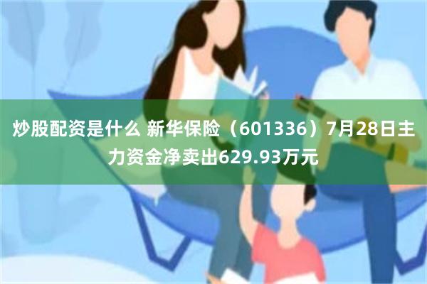 炒股配资是什么 新华保险（601336）7月28日主力资金净卖出629.93万元