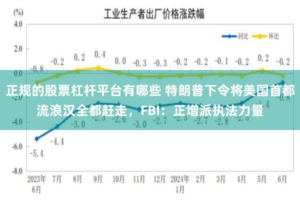 正规的股票杠杆平台有哪些 特朗普下令将美国首都流浪汉全都赶走，FBI：正增派执法力量